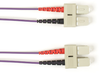 6m (19.7ft) SCSC VT OM3 MM Fiber Patch Cable INDR Zip OFNP - FOCMP10-006M-SCSC-VT - Black Box