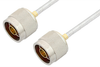 N Male to N Male Cable 6 Inch Length Using PE-SR402FL Coax, RoHS - PE3472LF-6 - Pasternack