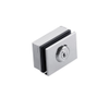 GLASS DOOR LOCK (CHROME), KEYED DIFFERENT - GS-GL20-CR-KD -- GS-GL20-CR-KD - Image