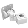 Monitor Mount, Tilt & Swivel, With VESA Mounting Plate, Pole Mount, Aluminum Alloy, Powder Coat, White - AV-D32-10K162-76 - Southco