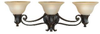 VS9203-LBR Bathroom Fixtures-Three Lights - 740840 - Capital Lighting, Inc.