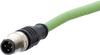 Shielded M12 Ethernet Connection Lines -- 142m1d10050