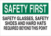Protective Wear Sign - 88664 - Brady Corporation