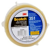 3M Scotch 351 Clear Standard Box Sealing Tape - 48 mm Width x 50 m Length - 3.4 mil Thick - 68748 -- 051115-68748 - Image