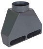 PVC & Polypropylene Rear Fume Exhaust Hoods - 35368 - U.S. Plastic Corporation