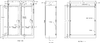 Two Door NEMA 12 304 Stainless Steel Heavy Duty Disconnect E - E-84XM7824SS - EMF Company, Inc. (The)