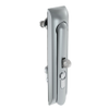 Swinghandle Latch, Large Size - 150 mm , With Padlock Hasp, Use with Linear Actuator or as Single Point Latch, Bellcore 216 Key DIN, Non-Sealed, Zinc Alloy, Satin Chrome Plated - H3-60-472-044 - Southco