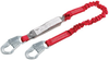 Protecta PRO Pack Red Shock-Absorbing Lanyard - 6 ft Length - 840779-01152 - 840779-01152 - R. S. Hughes Company, Inc.