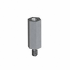 Standoff; 1/4 Hex; Threaded 4-40; Male-Female; Length .600; Stainless Steel - 443-5799 - Utmel Electronic Limited
