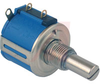 Pot;Wirewound;500 Ohms;Panel;10 Turns;2W;Linear;Dia-Shaft 0.2497