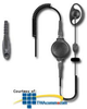 Pryme Radio Products Tactical Medium Duty Lapel Microphone.. - SPM-1233T - TelephoneStuff.com