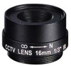 16.0mm 1 Megapixel Fixed Iris F1.8 1/3