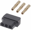 3 Pos. Female SIL 22 AWG Cable Conn. Kit, for Latches - M80-8990305 - Harwin Plc