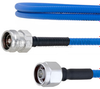 Low PIM 4.3-10 Female to N Male Plenum Cable SPP-250-LLPL Coax in 36 Inch and RoHS with LF Solder - FMCA1767-36 - Fairview Microwave Inc.