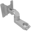 Monitor Mount, Tilt & Swivel, Pole Mount, Aluminum Alloy, Silver - AV-B30-10K263-70 - Southco
