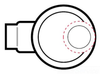 Cast Round Outlet Box -- PRGUAB59SA