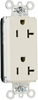 PlugTail Decorator Spec Grade Receptacle -- PT26352W - Image