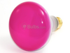 75 Watt, 120 Volt BR30 Pink Reflector Bulb - 246075 - bulbs.com