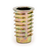 E-Z Hex™ Threaded Insert for Soft Wood - Flanged - 3/8-16 x 25mm - 903816-25 - E-Z LOK
