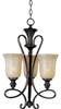 Mid. Chandeliers-Glass Up - 4362 - Light Center (The)