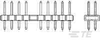 PCB Headers & Receptacles - 5176264-7 - TE Connectivity