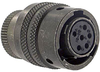 Circular Connector Plug, Size 10, 6 Position, Cable; Product Range Amphenol - 31M2900 - Newark, An Avnet Company