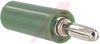 Banana Plug, Green, Insulated - 70209950 - Allied Electronics, Inc.