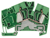 Roof Style Modular PE Terminal Blocks - ZPE 6-2/2AN - Weidmuller