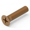 Inch Flat Head, Phillips Screws - F-2024-AU - UC Components, Inc.