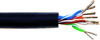 Unshielded Multipair Cable, 24Awg, 2Pair, 300V, Black, 500Ft; Cable Shielding Alpha Wire - 94T8627 - Newark, An Avnet Company