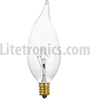 25-Watt Duro-Lite Incandescent C11 CAND Clear -- LS4029 - Image