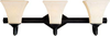 Bathroom Fixtures-Three Lights - 6033 - Light Center (The)