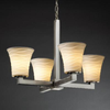 POR-8829-20-WAVE-NCKL Mid. Chandeliers-Glass Up - 670632 - Capital Lighting, Inc.