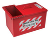 Enclosure, Hand Held, Steel, Red; Enclosure Type Brady - 46M2137 - Newark, An Avnet Company