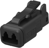 Automotive Housing, Plug, 2Pos, Black; Product Range Deutsch Te Connectivity - 55AJ2035 - Newark, An Avnet Company