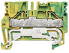 Modular PE Terminal Blocks - PPE 2.5/4 - Weidmuller