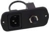 Power Entry Connectors - Inlets, Outlets, Modules -- 302-1658-G21-00-P10-D01-XR38-C040011M-10A-ND - Image
