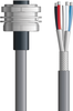 DN4110098S02 - LAPP UNITRONIC® DeviceNet Cordsets 15 & 18 AWG / 1 + 1 pair Bus - Gray PVC - 7/8 in Female Bulkhead / Wire Leads connectors - 2m - OLFDN4110098S02 - Lapp Tannehill