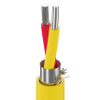 Type KX Thermocouple, 1 Pr #16 Sol, PVC Ins Yel, Red, OS, Yellow PVC Jkt, 300V PLTC ITC CMG -- 1018A
