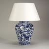 Blue & White Imari Vase - CC66/S - Vaughan Designs, Inc.