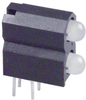 Indicator, Led Pcb, 2Led, Yellow / Green; Led Color Dialight -- 30K2610