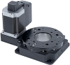 Motorized rotation stage, integrated controller and motor encoder, 360 degree rotation, 120 mm diameter, high speed, high torque, motor up -- X-RSB120AT-E08