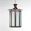 Vincennes Frosted Lantern - CLA57/BZ - Vaughan Designs, Inc.