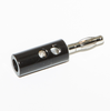 Solderless 4mm Banana Plug with Perpendicular Stacking - BU-00249-@ - Mueller Electric Company