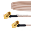 RA SSMC Plug to RA SSMC Plug Cable RG316 Coax in 48 Inch - FMCA1467-48 - Fairview Microwave Inc.