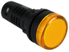 Pilot Light, 22Mm, Yellow, 24V; Led Color Vcc (Visual Communications Company) - 31AC5966 - Newark, An Avnet Company