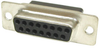 DB15 Female Crimp Type Connector -- 85-118