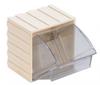 Bins & Systems - Clear Tip Out Bins (QTB Series) - Individual Bins - QTB406 - Image