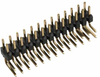 2+2 Pos. Male DIL Horizontal Throughboard Conn. - M22-2040205 - Harwin Plc