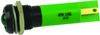 Panel Mount Indicator, Led, 12Mm, Green, 2.2V; Led Color Apem - 15R9837 - Newark, An Avnet Company